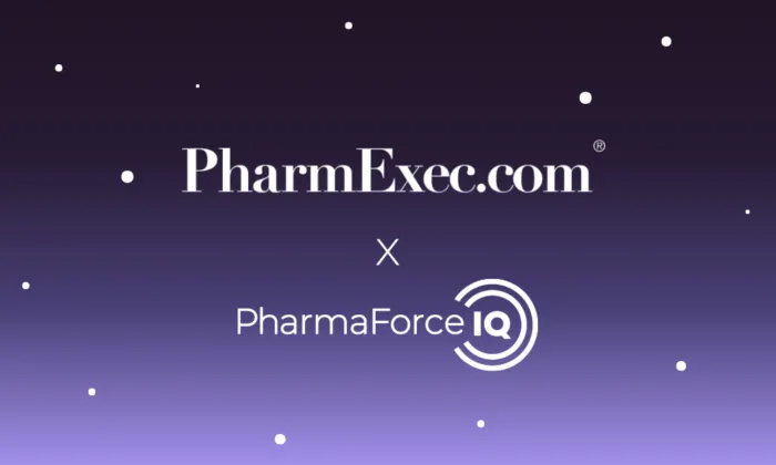 PharmExec.com and PharmaForceIQ partnership header graphic for pharma launch optimization article